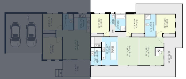 holiday house floorplan